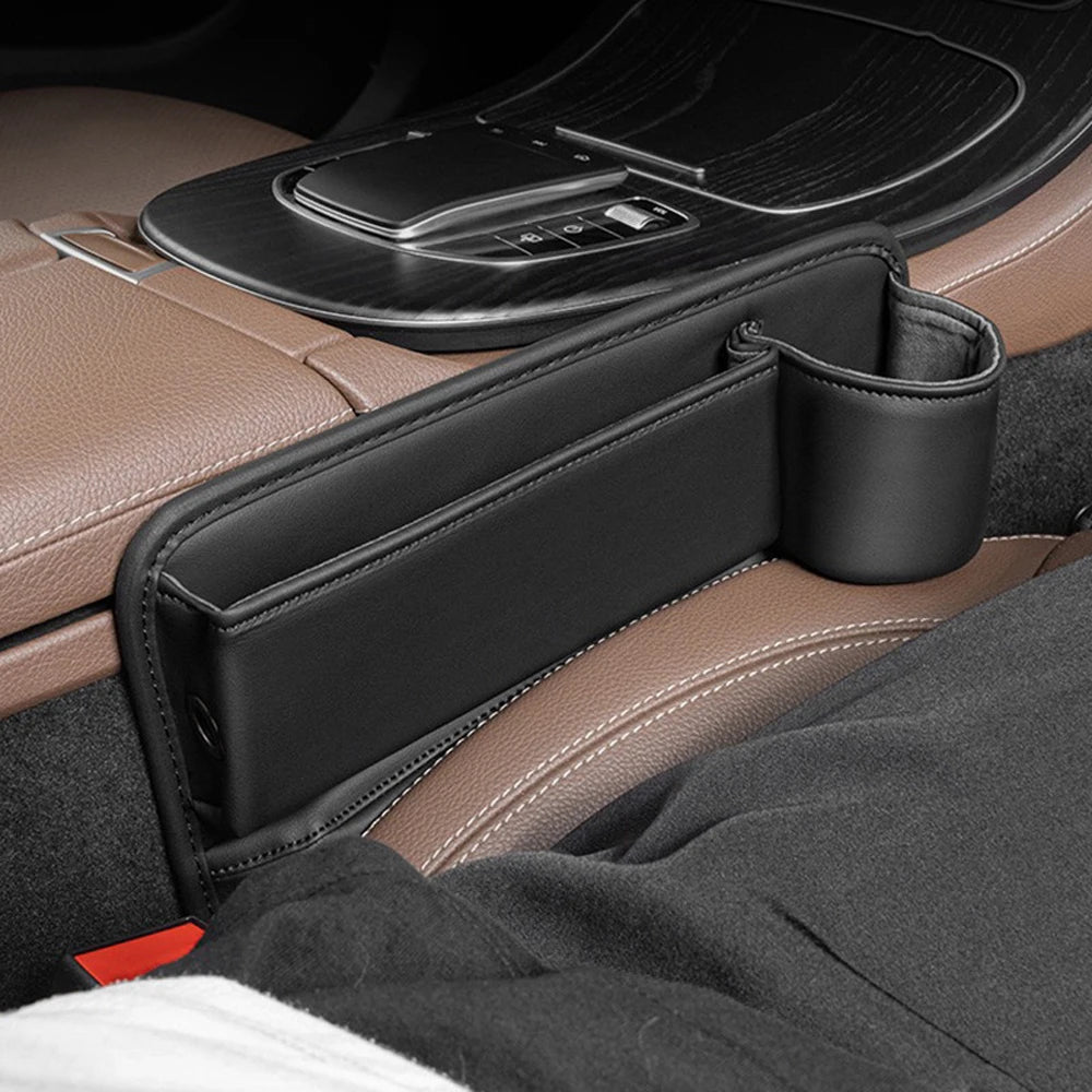 ✨ Car Seat Gap Organizer | Sleek Storage & Cup Holder