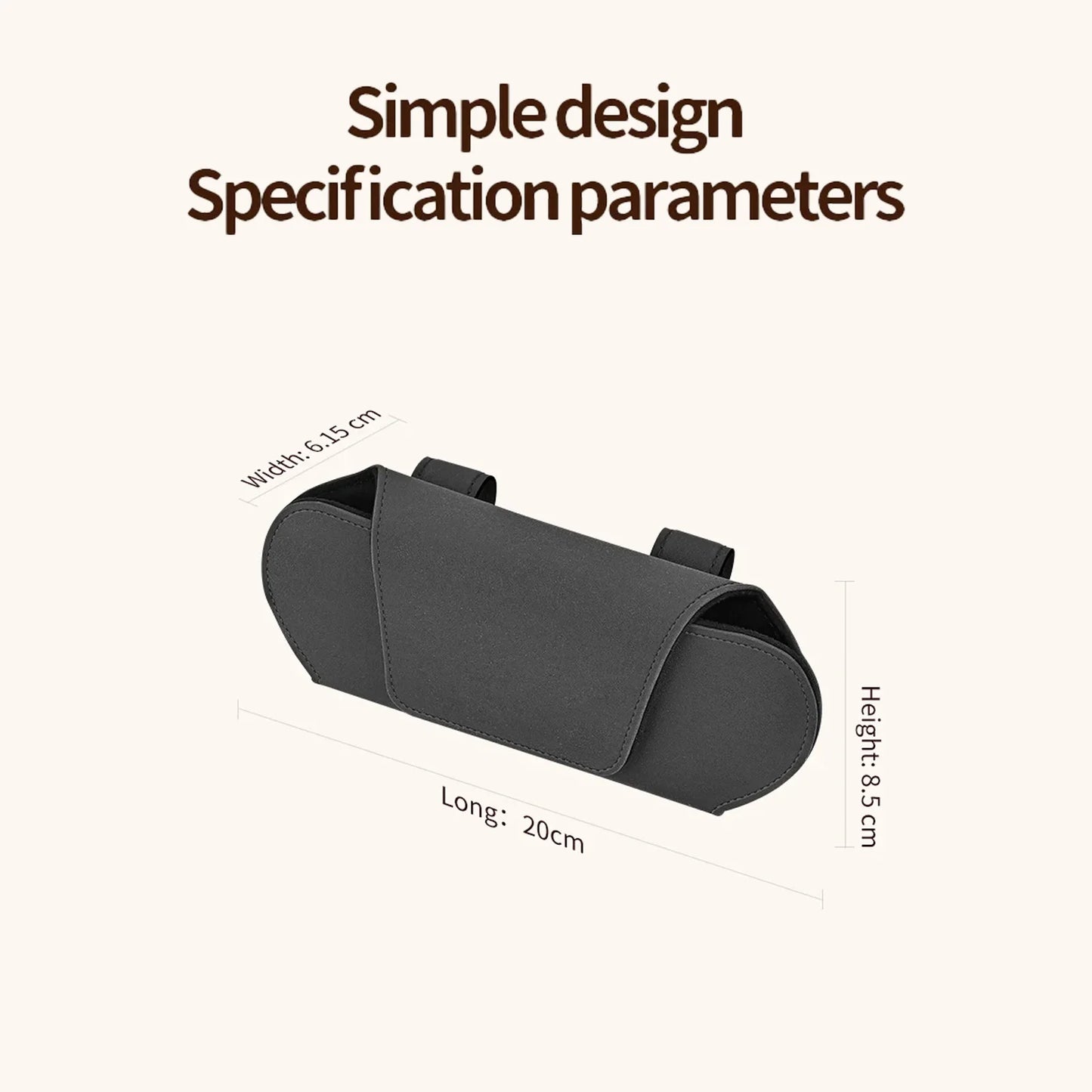 ✨ Magnetic Sun Visor Sunglasses Holder | Sleek Car Organizer