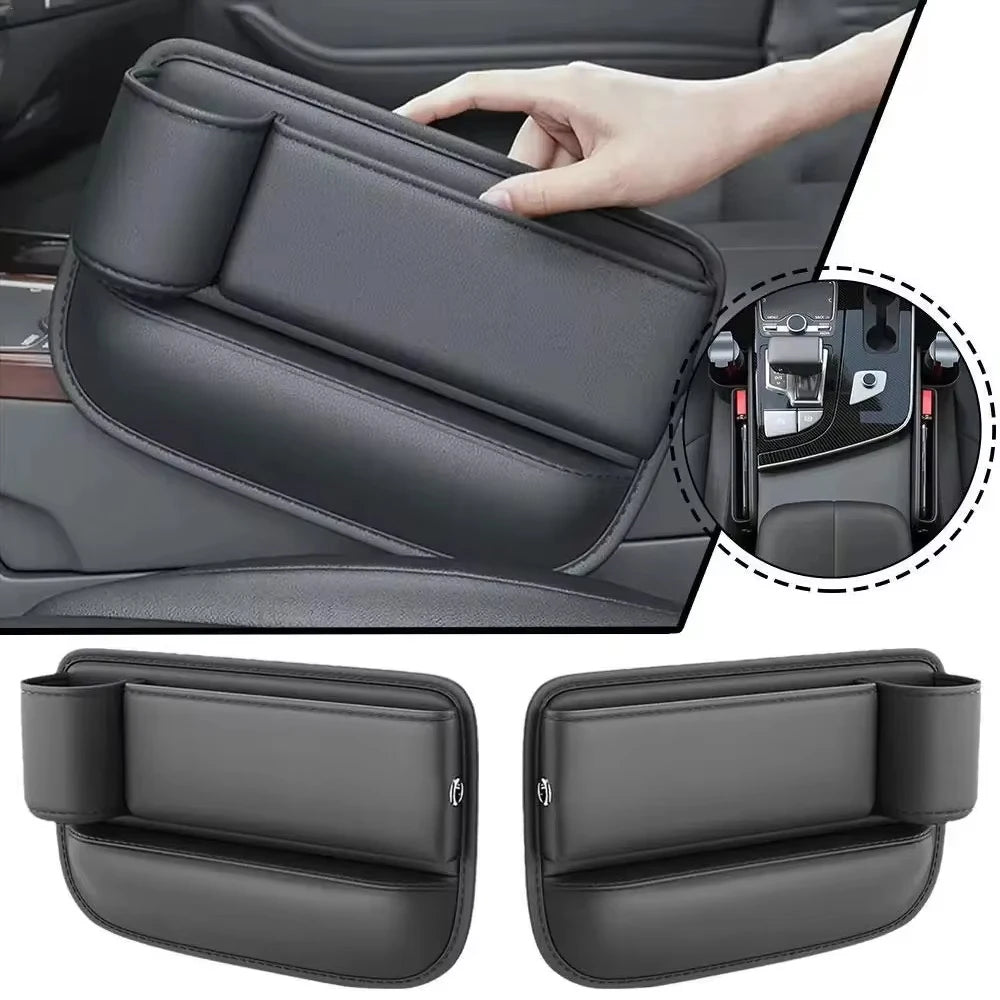 ✨ Car Seat Gap Organizer | Sleek Storage & Cup Holder