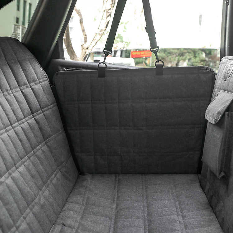 Water-Resistant Backseat Pet Car Cover 🐾🚗