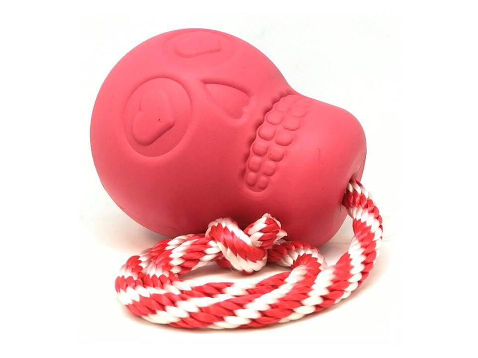 Power Chewer Skull Dog Toy – Treat Dispenser & Tug Toy
